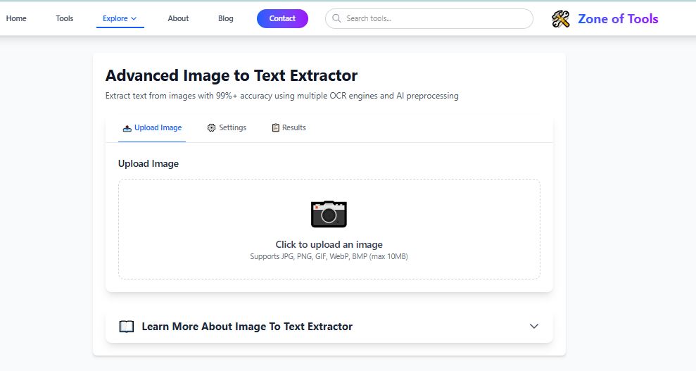 Image to Text Extractor | SubmitMySaas